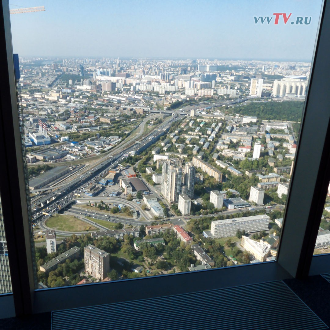 Панорама 360. Москва-сити, башня Федерация. Фото 2.